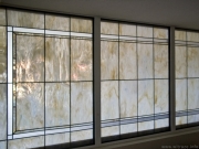 Art glazing in the company office
